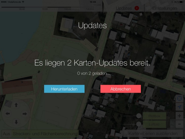 Karten-Updates (App)